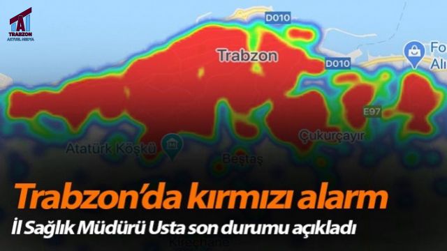 Trabzon’da kırmızı alarm! Vaka sayısı tırmanışta!