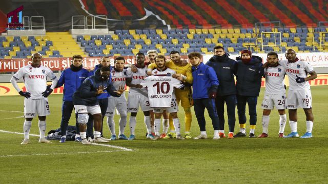 Trabzonspor, Beşiktaş maçı öncesi moral buldu.