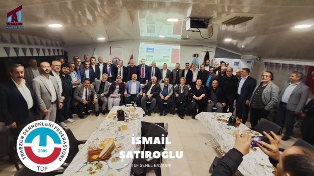 TRABZON DERNEKLERİ FEDERASYONUNDAN DERNEKLER BULUŞMASI…